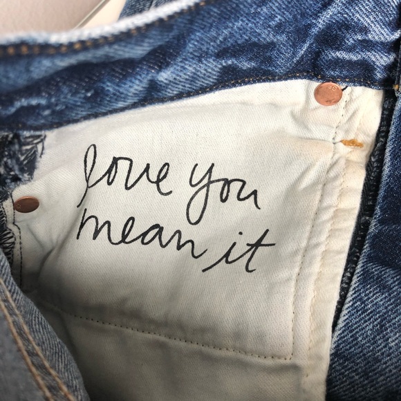 GRLFRND Beverly Distressed Denim Shorts - Picture 6 of 6